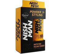 NISHMAN P1 Volume Powder Mattifying Styling - Polvo matificante, 20 g
