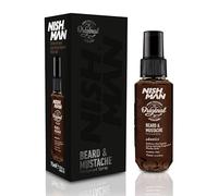 NISHMAN Perfume para Barba y Bigote - Adonis 75ml - Fragancia Refrescante y Duradera para el Cuidado de la Barba - Perfume Ideal para el Cuidado Diario de la Barba y el Bigote