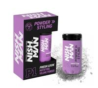 NISHMAN Polvo de Peinado P1 Fresh Look 20g - Aroma Fresco - Máximo Volumen y Textura - Fijación Flexible y Acabado Mate