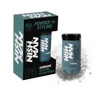 NISHMAN Polvo de Peinado P1 Gumgum 20g - Aroma a Chicle - Máximo Volumen y Textura - Fijación Flexible y Acabado Mate
