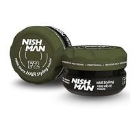 NISHMAN Pomada para Peinar F2 - Fibre Paste Pomade 100g - Fijación Fuerte y Flexible & Acabado Mate - Textura y Definición de Larga Duración - Fácil de Aplicar y Rediseñar