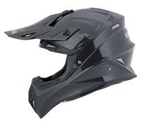NISHUA Cross Evo Carbon Motocross Casco Carbono 2XL unisex negro