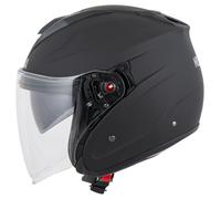 NISHUA NDX-1 Evo Casco Jet Mate/Negro XS unisex