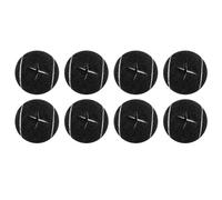 NISHZHU 8 pelotas de tenis precortadas para patas de muebles y protección de suelos, resistentes y duraderas