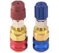 NISHZHU Adaptador de extensión lateral alto y bajo R134A Freon rápido embrague adaptador automotriz aire acondicionado accesorios para