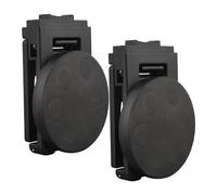 NISHZHU para Herramientas con Clip para Cinturón,2 Piezas,Accesorios para Cinturón de Herramientas, Magnética, Clip Magnético Fuerte Antideslizante para Cinturón para Tornillos