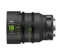 NiSi 18mm T2.2 Athena Prime Cine Objetivos Fotograma Completo para Canon RF-Mount