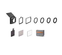 NiSi C5 Matte Box Filmmaker Kit (C5 Matte Box + Bandejas de Filtro + True Color VND 1-5 Pasos + FS ND16 + Black Mist 1/8 + Anillos Adaptadores 67/72/77/82/95mm)