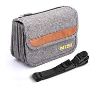 NiSi Caddy 9 Bolsas de Transporte | Capacidad para hasta 9 filtros de Lente de cámara Cuadrados (100 x 100 mm) o rectangulares (100 x 150 mm) | A Prueba de Golpes, Resistente al Agua, fácil Acceso