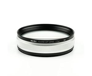 NiSi Close Up Lens NC Macro Kit de Filtro - 77mm NC Macro Close-Up Lens + 72-77mm Anillo Adaptador + 67-77mm Anillo Adaptador + Tapa del Lente + Funda