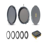 NiSi JetMag Pro 1-5 Stops VND Magnetfilter Kit INKL. True Color 1-5 Blenden Variabler ND-Filter und Magnet 67/72 / 77 / 82mm Magnetische Adapterringe