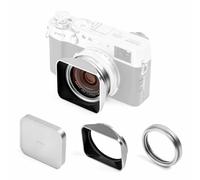 NiSi Lens Hood. UV-Filter & Cap for Fuji X100 Silver