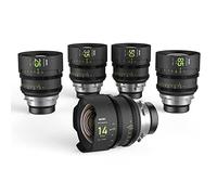 NiSi Kit de Athena Prime Cine Objetivos para ARRI PL Mount (14mm T2.4, 25mm T1.9, 35mm T1.9, 50mm T1.9, 85mm T1.9, 4x5.65 Black Mist 1/8, 4x5.65 Polarizador, Estuche Duro)