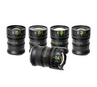 NiSi Kit de Athena Prime Cine Objetivos para Fujifilm G-Mount | Incluye 14mm T2.4, 25mm, 35mm, 40mm, 50mm, 85mm T1.9, Black Mist 1/8, Polarizador, Estuche Duro