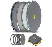 NiSi Kit de Filtro JetMag Pro 82MAG Magnético - Capture Kit | Incluye 82mm NC UV, True Color CPL, Anillos Adaptadores 67mm, 72mm, 77mm, 82mm