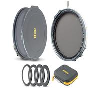 NiSi Kit de Filtro JetMag Pro 82MAG VND Magnético 1-5 Pasos True Color | Incluye ND0,3-ND1,5 ND Variable, Anillos Adaptadores 67mm, 72mm, 77mm, 82mm