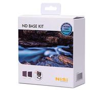 NiSi Kit de filtros ND Base Sistema de 100 mm - 1 Filtro ND8 0,9 (3 Paradas) - 1 Filtro ND64 1.8 (6 Paradas) + 1 Bolsa + 1 paño de Limpieza + 4 Juntas de Sellado para filtros ND 100 mm