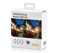 NiSi Kit Filtros Black Mist Profesional 82mm - Difusión Promist 1/2, 1/4, 1/8, Bolsa para Filtro