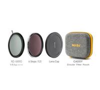 NiSi 67mm Swift VND Kit de Filtro - True Color ND Variable 1-5 Pasos + ND16 (4 Pasos)