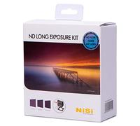 NiSi Long Exposure Kit 100mm | Incluye 100 x 100 mm ND8 (0,9), ND64 (1,8), ND1000 (3.0), bolsa de filtro, paño de limpieza, junta de espuma de filtro ND