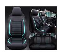 NISMIA Funda Asiento Coche para Toyota C-HR CHR SUV 2017-2023, Fundas Asientos Coche Universales, Juego Completo de Fundas de Cuero Impermeables-5 Piel Plazas(B(Blue-Green))