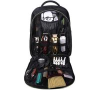 Nisone Mochila de barbero portátil-Estuche de Viaje de Estilista de Pelo, Bolsa de Herramientas de Maquillaje Mochila de Viaje multifunción Organizador de cosméticos Caja de Almacenamiento
