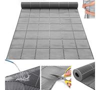 Nisorpa Alfombrilla de drenaje antideslizante de 300 x 90 cm, alfombrilla de drenaje de 4 mm de grosor, alfombrillas de goma comerciales para cocinas, restaurantes, baños, piscinas, pasillos, zonas