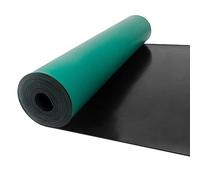 Nisorpa Alfombrilla de soldadura grande resistente al calor para banco de trabajo, 300 x 60 cm, placa de reparación de circuitos, para reparación de PC, construcción de dos capas (verde)