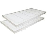 Nispira Filtro HEPA de repuesto compatible con Filtrete Ultra Clean Air Purifier FAP03 en comparación con la parte FAPF034. 2 unidades