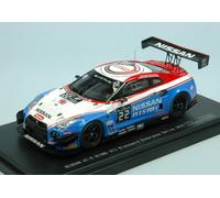 Ebbro NISSAN GT-R N.22 BLANCPAIN ENDURANCE 2015 PLA-STRAUSS-PALETOU 1:43