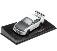 MODELLINO Scala Compatible con Nissan 240 SX 1997 Blanco 1:43 IXO MODELO CLC552