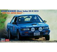 Nissan Bluebird 4door Sedan Sss-R (u12) 1989 All Japan Rally 1:24 Modelo Kit