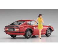 Nissan Fairlady 240zg W/70 Girl Figura (hassp539) 1:24 Plástico Modelo Kit