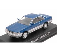 Nissan Leopardo F31 1986 Coche a Escala Azul Metálico 1:43 Norev