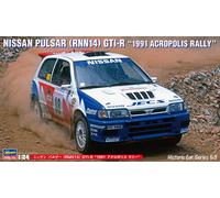 Nissan Pulsar Gti-R 1991 Acropolis Rally 1:24 Kit De Modelo De Plástico HASEGAWA