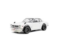 Solido Coche a escala Nissan Skyline (C10) Hakosuka 1970 modelo diecast 1:18 Blanco