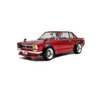 Solido Modelo 1:18 Nissan Skyline (C10) Hakosuka JDM clásico, ampliaciones de guardabarros Rojo