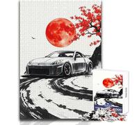 Nissan Z Drifting - Rompecabezas de 1000 Piezas de Arte japonés para Adolescentes, Juego de Desarrollo del Pensamiento lógico, Gran Regalo para Momentos significativos, tamaño 38x26cm