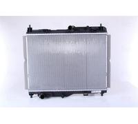 NISSENS 606662 Radiador refrigeración del motor para FORD Fiesta Mk7 Schrägheck