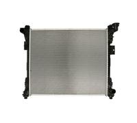 Radiador de agua Aletas refrigeración soldadas 61034 NISSENS para LANCIA VW