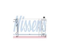 Nissens 61396 Refrigerantes del Motor