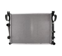 Radiador de agua Aletas refrigeración soldadas 62547A NISSENS para MERCEDES-BENZ