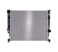 Radiador de agua Aletas refrigeración soldadas 62576A NISSENS para MERCEDES-BENZ