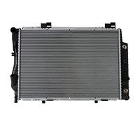 Radiador de agua Aletas refrigeración soldadas 62739A NISSENS para MERCEDES-BENZ