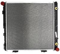 Radiador de agua Aletas refrigeración soldadas 62751A NISSENS para MERCEDES-BENZ