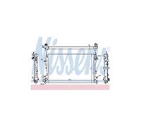 Radiador, refrigeración de motor NISSENS 630742