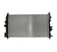 Radiador de agua Aletas refrigeración soldadas 630745 NISSENS para OPEL