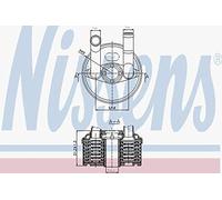 NISSENS 90666 Radiador de aceite transmisión automática con juntas sin filtro
