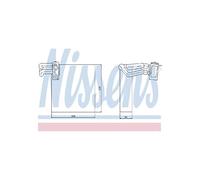 Evaporador del aire acondicionado R 134 a 92188 NISSENS para DACIA RENAULT