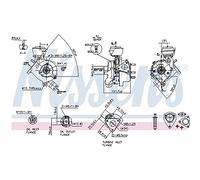 Nissens 93038 - Turbocompresor de carga